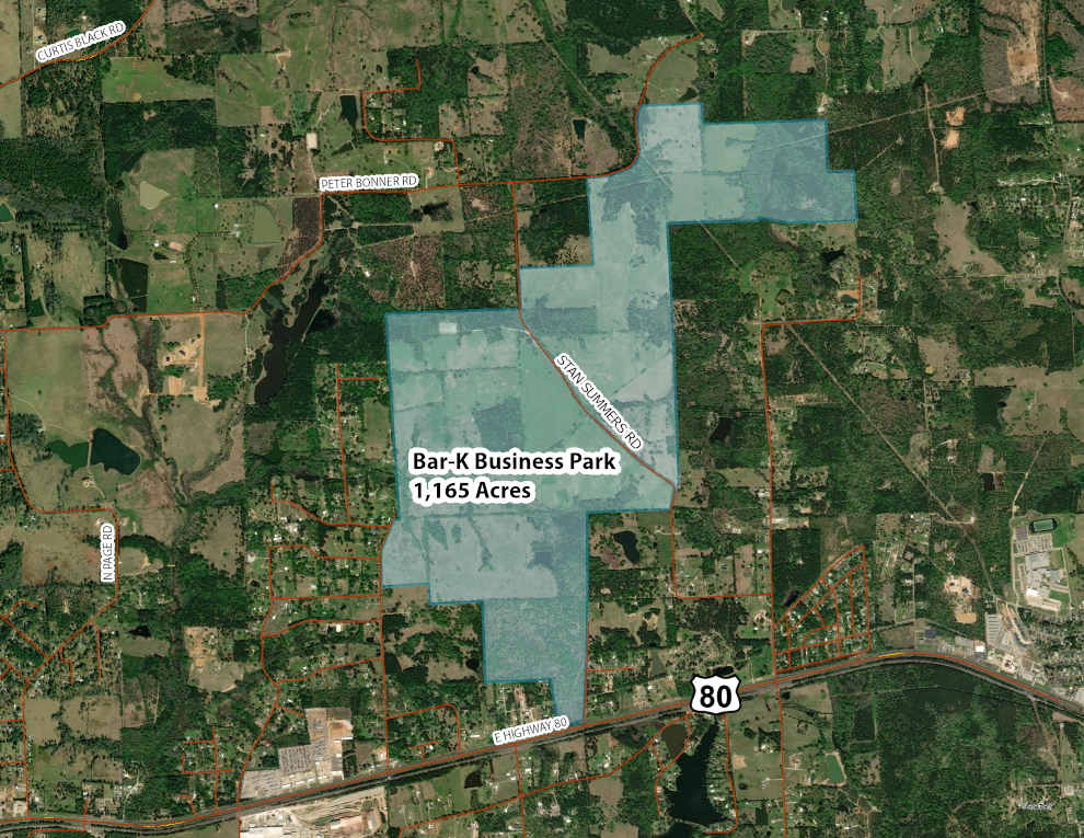 aerial image of property