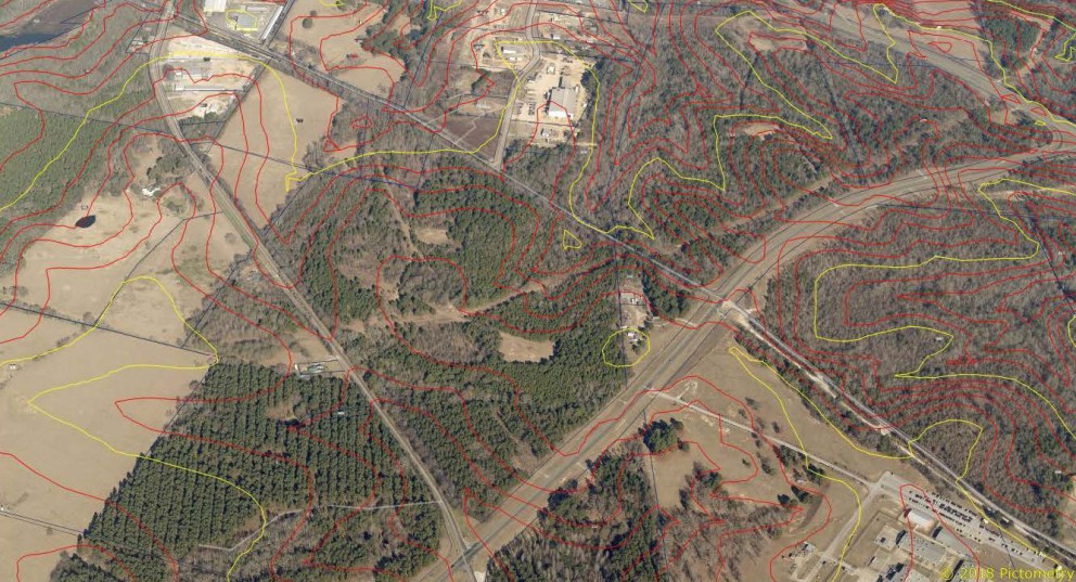 map showing property location
